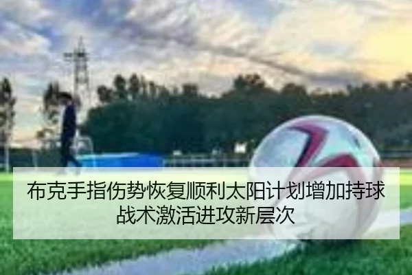 布克手指伤势恢复顺利太阳计划增加持球战术激活进攻新层次